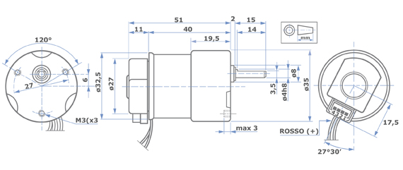 BS138F-2S dimensions